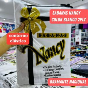 Sabanas Nancy blanca