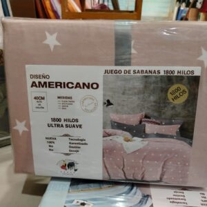 SABANAS ESTAMPADAS EN LA MARCA TORERO (DISEÑO AMERICANO)