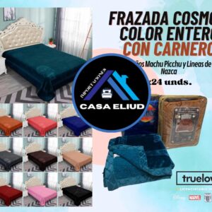 Frazada color entero